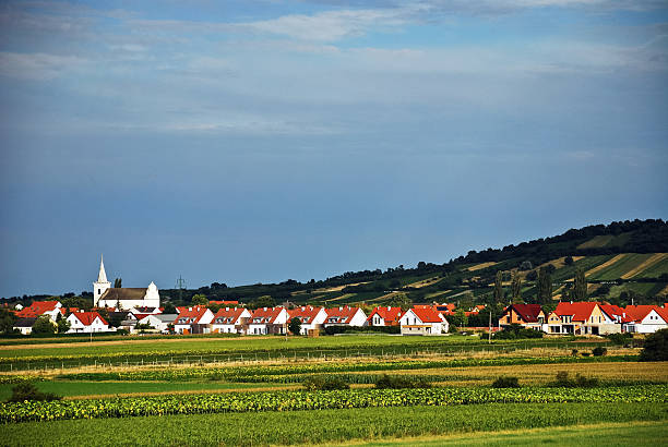 Small village in Burgenland, Austria