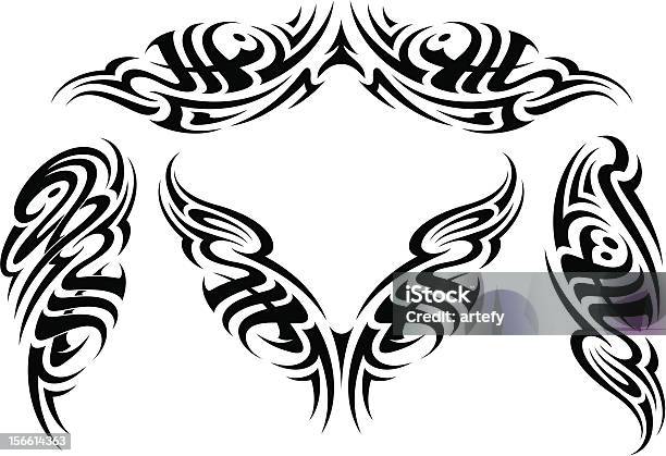 Tribal Tattoo Pattern Stock Illustration - Download Image Now - Art, Art And Craft, Back
