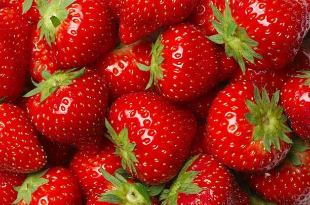 Strawberry - full frame stock photo