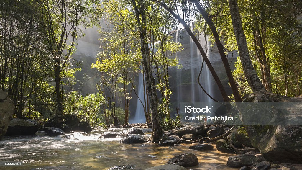 Wielki Waterfall - Zbiór zdjęć royalty-free (Ubon Ratchathani)