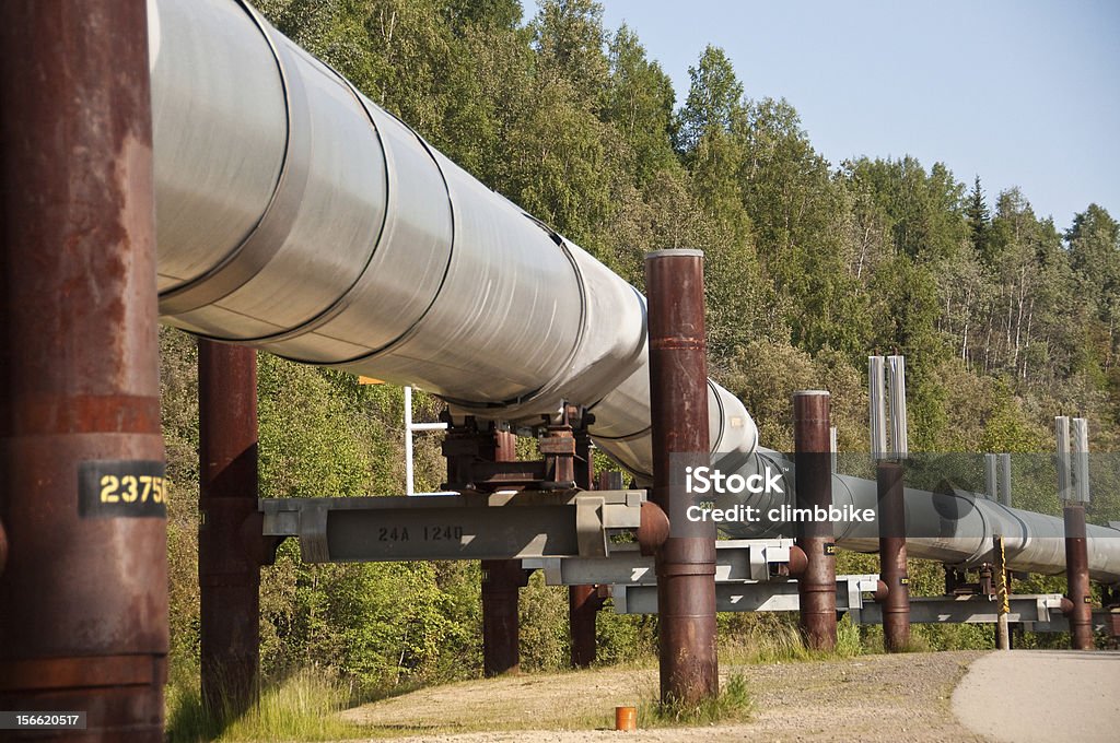 Projetos de óleo do Alasca - Foto de stock de Alasca - Estado dos EUA royalty-free