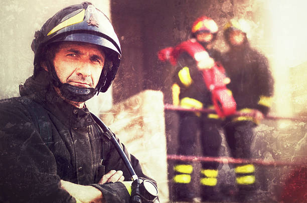 istock Close-up of a Firefighter 156621406
