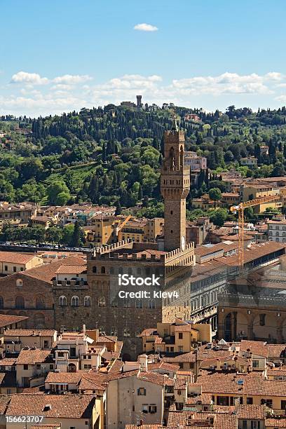 Florence E Palácio Velho - Fotografias de stock e mais imagens de Antigo - Antigo, Ao Ar Livre, Arquitetura