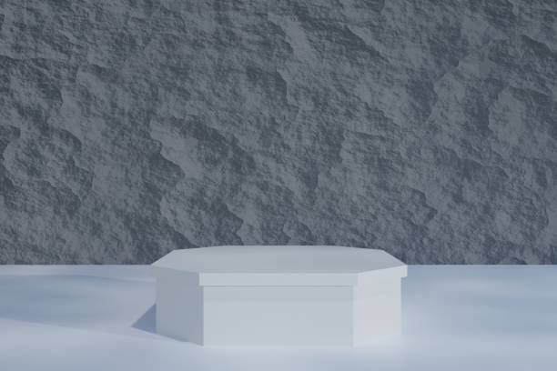 istock 3d background products display podium scene with geometric platform. 1566250806