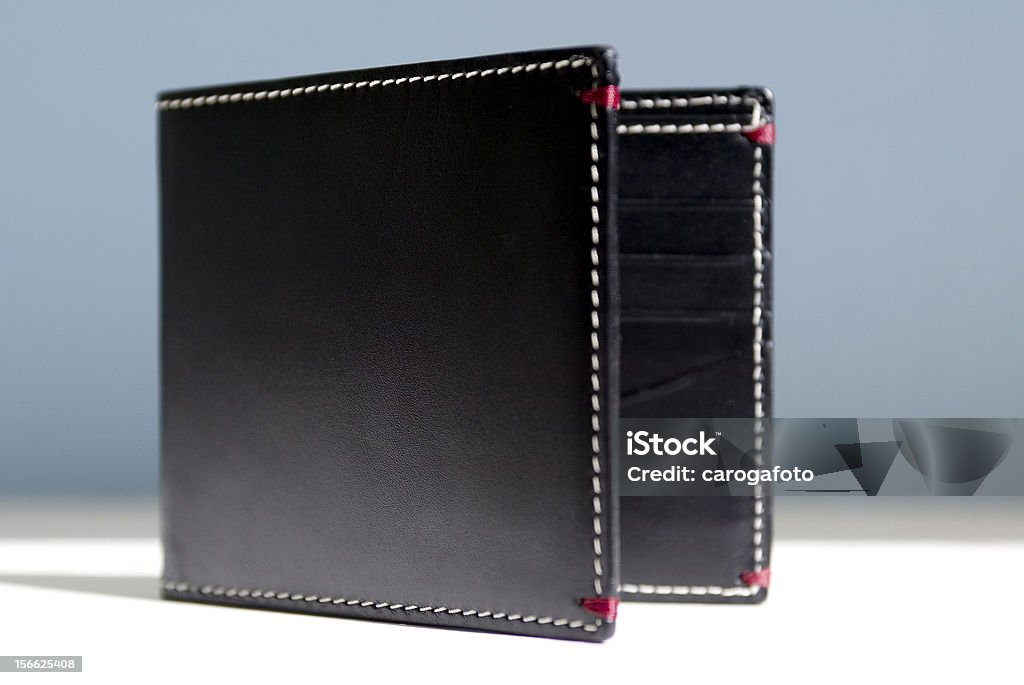 Il portafoglio - Foto stock royalty-free di Colore nero