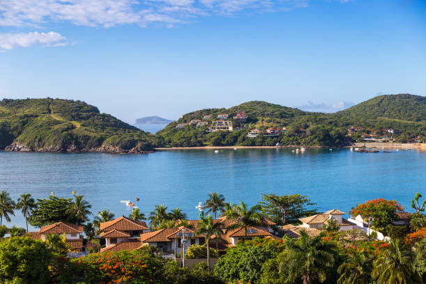 istock Buzios, Brazil. Horseshoe Beach. 1566346489