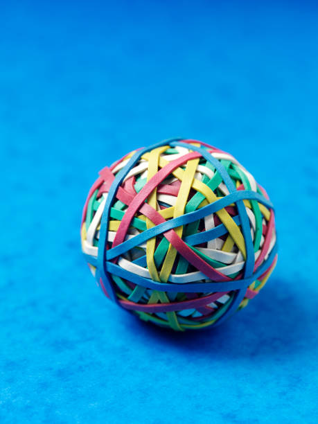 istock Ball made of Elastic Bands 156636839