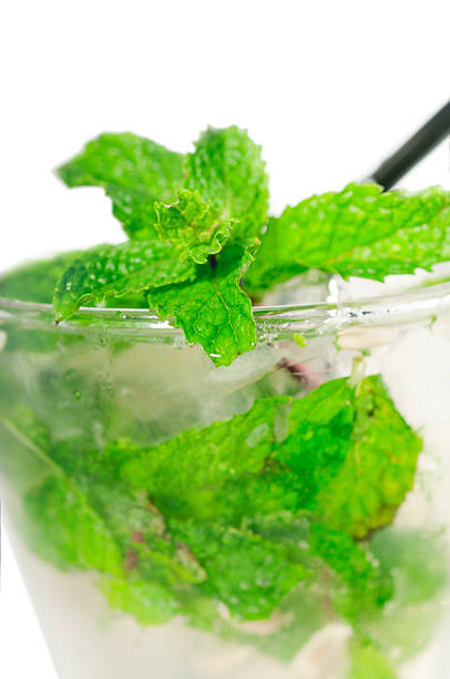 istock mojito caipirina cocktail with fresh mint leaves 156638064