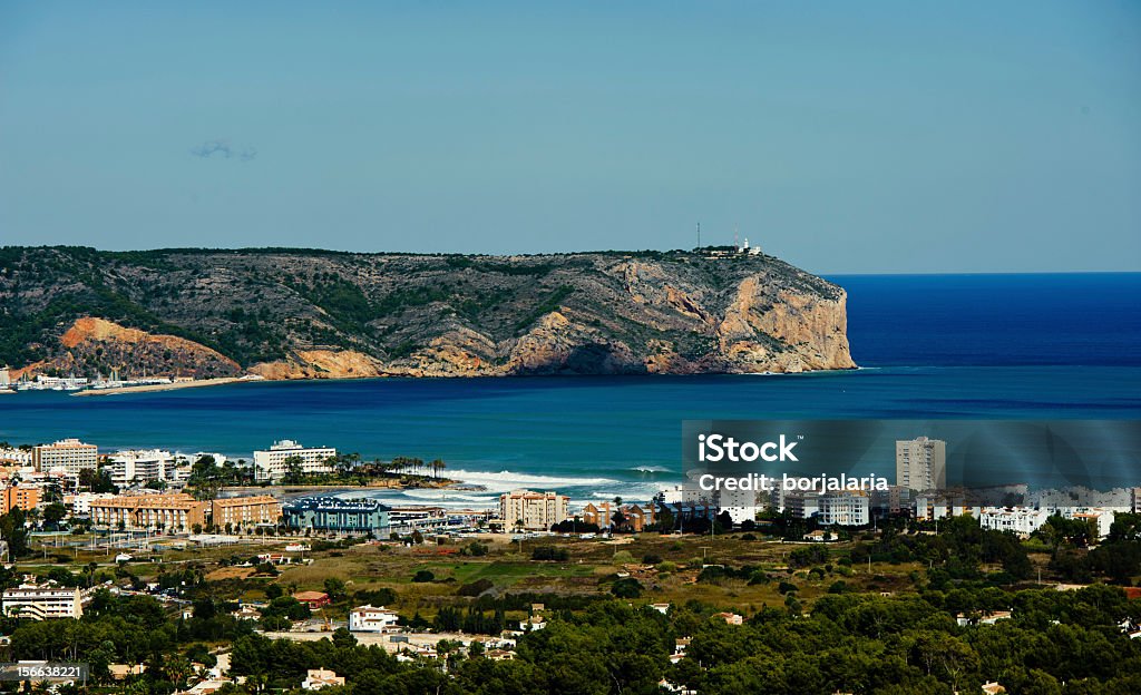 Vista para a costa de Javea - Foto de stock de Alicante - Costa Blanca royalty-free