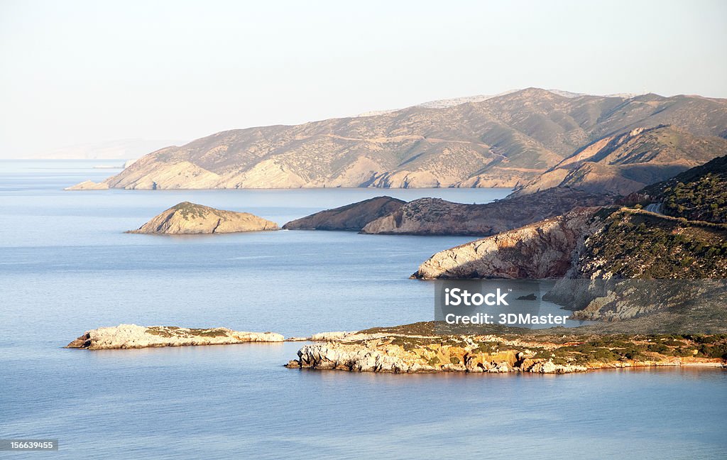 Красивый пейзаж на Средиземное море - Стоковые фото Без людей роялти-фри
