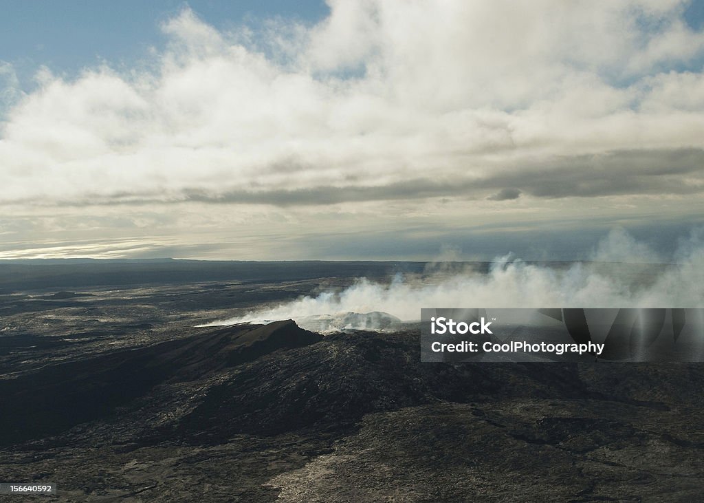 Volcan à Hawaii - Photo de Big Island - Îles Hawaï libre de droits