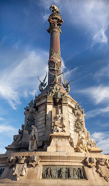 istock Columbus Monument Barcelona Spain 156642351