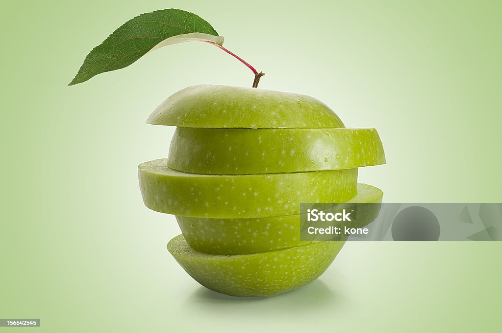 Зеленое яблоко - Стоковые фото Без людей роялти-фри