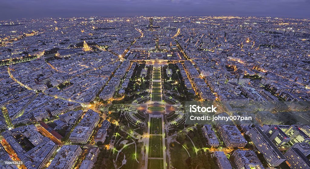 Parigi di notte - Foto stock royalty-free di Ambientazione esterna