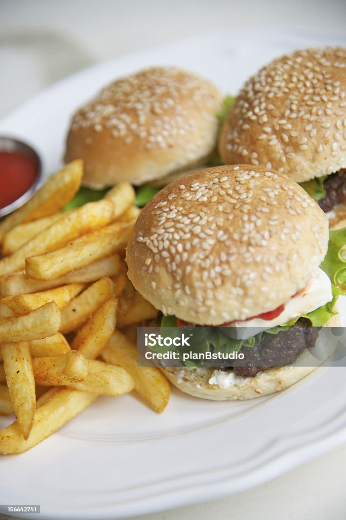 Burger - Royalty-free Almoço Foto de stock