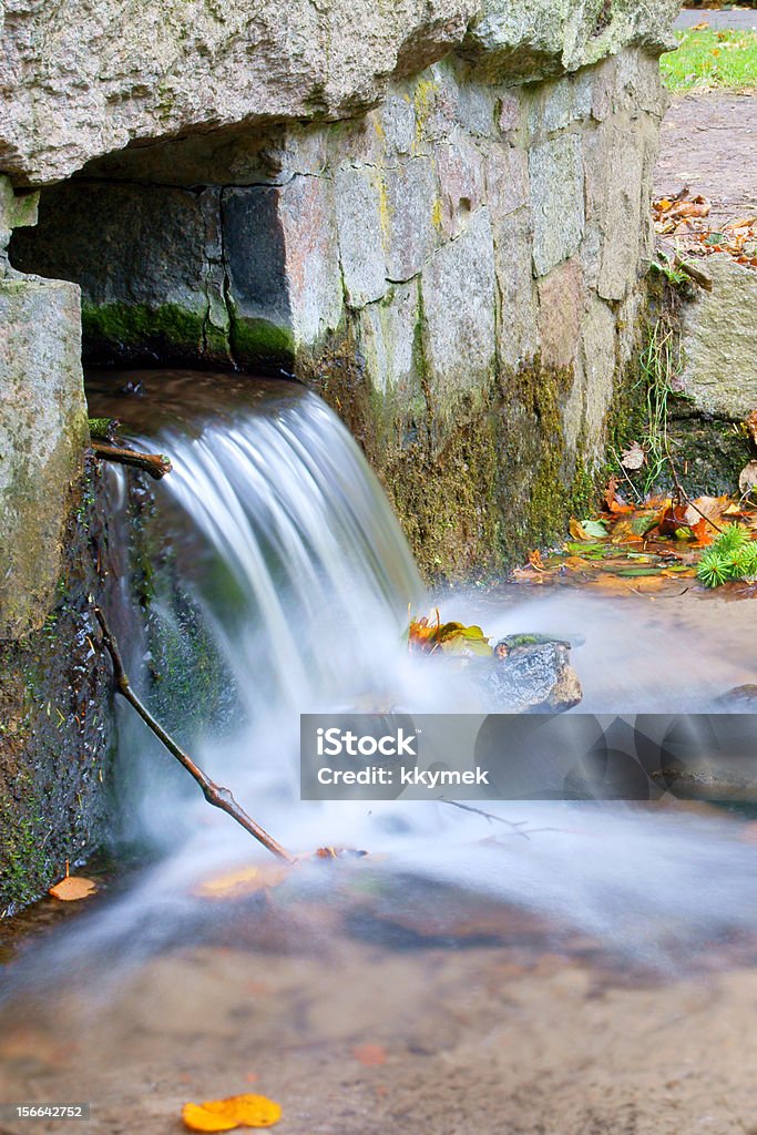 water fall eines creek - Lizenzfrei Bach Stock-Foto