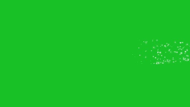 Magic wipe balst on green screen motion graphic effects.