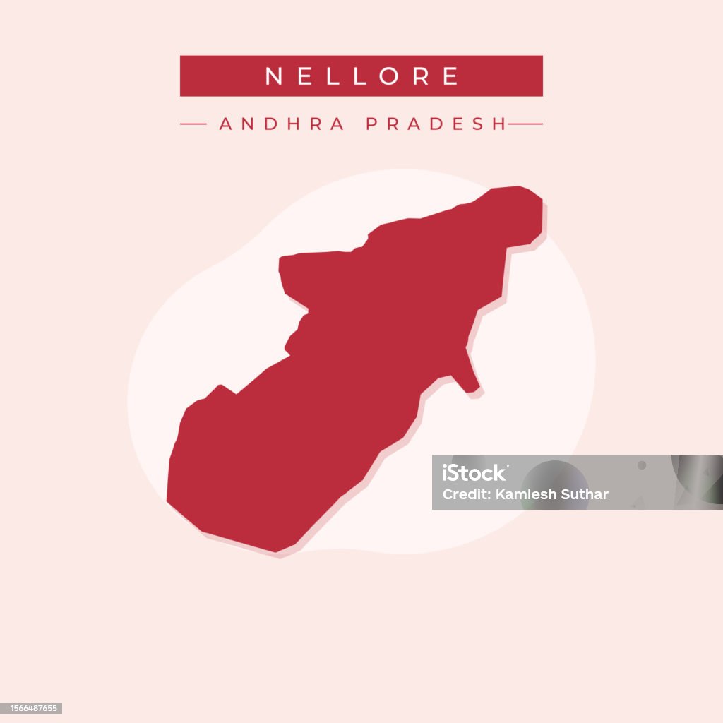 Vector Illustration Vector Of Nellore City Map India City Stock Vector Illustration Vector Of Nellore City Map India City Stock