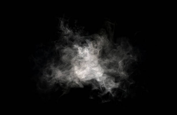 dampfbad - smoke matchstick swirl fog stock-fotos und bilder