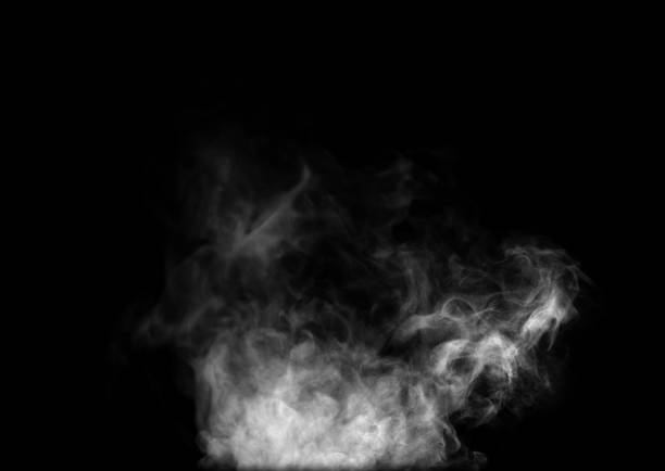 smog-dampf - smoke matchstick swirl fog stock-fotos und bilder