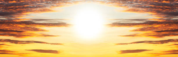 istock Sun and cloud background at Sunrise time 1566621877