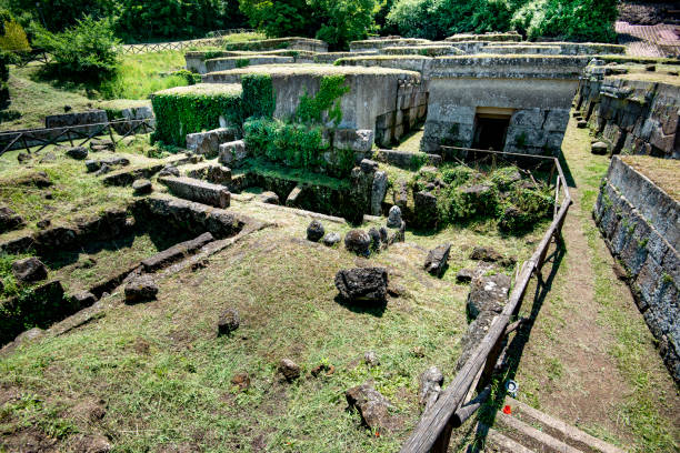 istock Etruscan Necropolis of Crocifisso del Tufo 1566645914