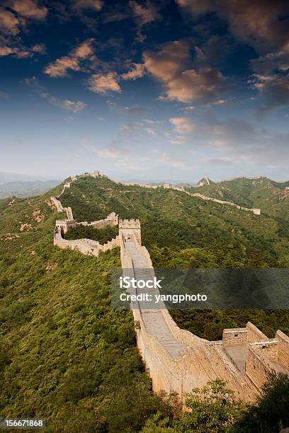 Grande Muraglia Cinese - Fotografie stock e altre immagini di Ambientazione esterna - Ambientazione esterna, Antico - Condizione, Asia