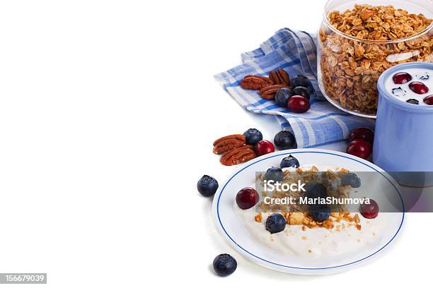 Desayuno Saludable Foto de stock y más banco de imágenes de Alimento - Alimento, Arándano, Arándano rojo - Fruta baya