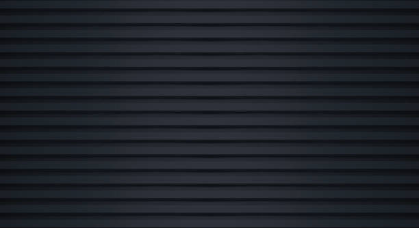 istock black metal siding fence striped background 1566792480