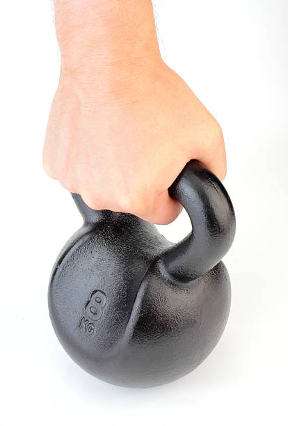 Kettle Bell stock photo