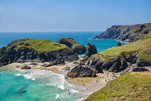 Summer day in Cornwall, UK