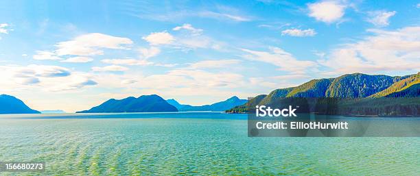 Auke Bay Panorama Stock Photo - Download Image Now - Alaska - US State, Auke Bay, Horizontal