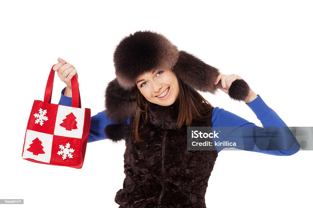 Invierno de compras - Foto de stock de Adolescente libre de derechos