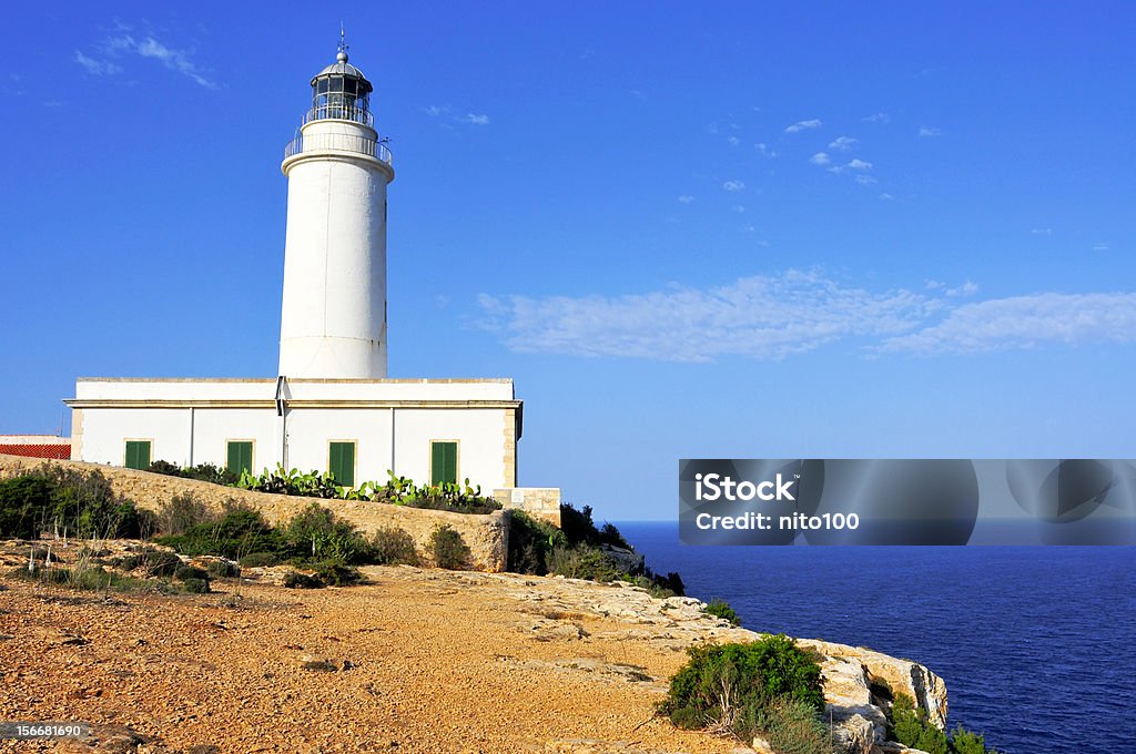 Weit de la Mola in Formentera, balearen, Spanien - Lizenzfrei Architektur Stock-Foto