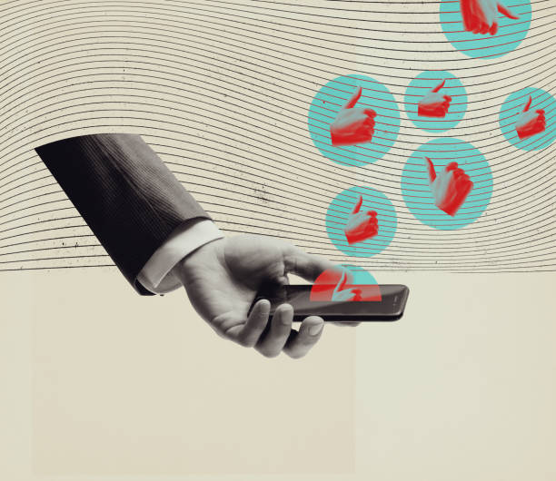 istock User receiving many likes on his smartphone 1566818504