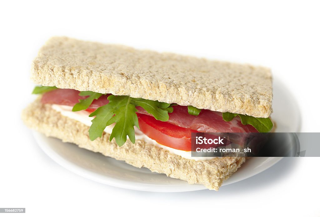 Sanduíche com bacon caseiro - Foto de stock de Alimentação Saudável royalty-free