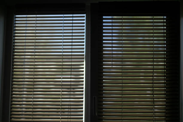 istock Blinds on window. Interior details. Window in room. 1566868020