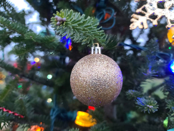 istock Bulb Christmas Ornament 1566948999