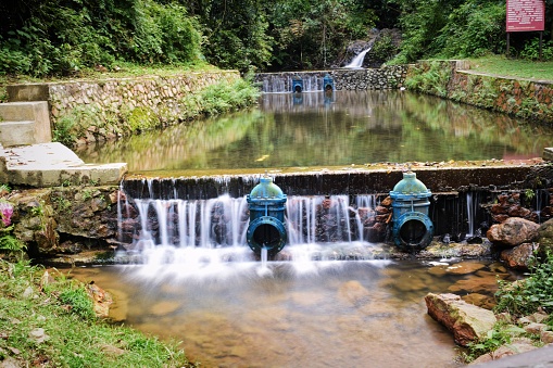 Waterfalls and small rivers in Malaysia