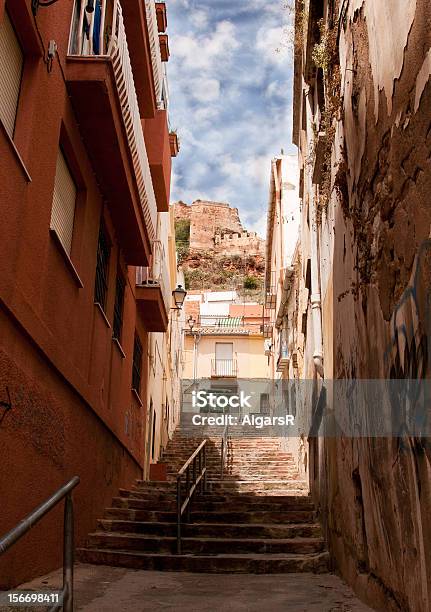 Sagunto Hiszpania Widok Na Zamek Z Sagunto - zdjęcia stockowe i więcej obrazów Architektura - Architektura, Bez ludzi, Europa - Lokalizacja geograficzna