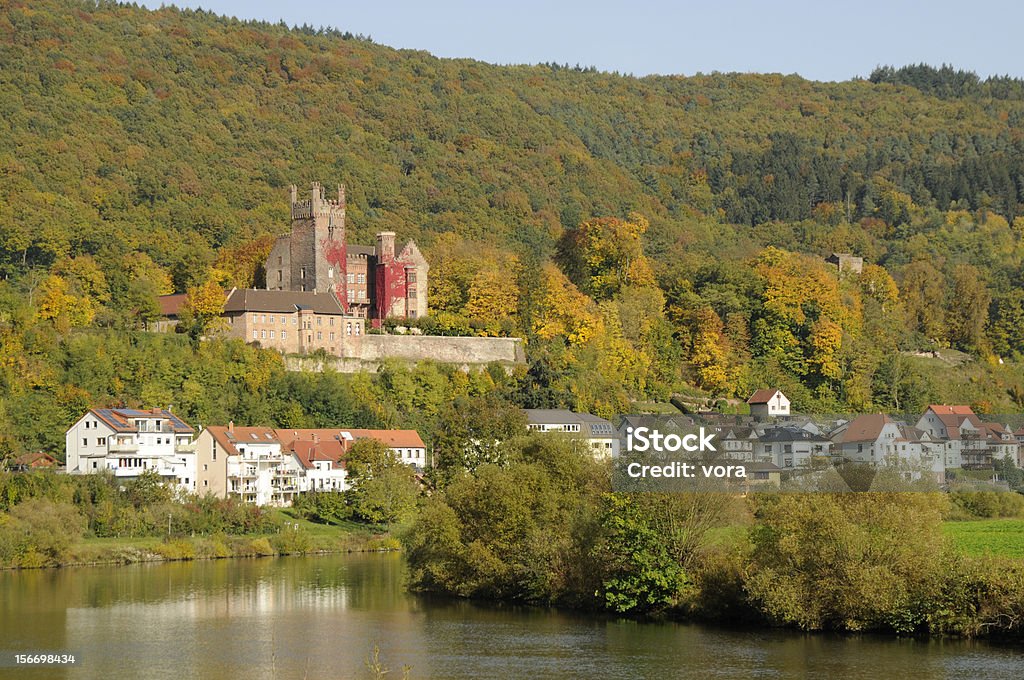Neckarsteinach, Alemanha - Foto de stock de Alemanha royalty-free