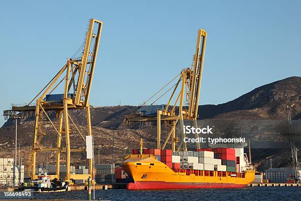 Spanish Container Ship Container Ship Stock Photo - Download Image Now - Cartagena - Spain ...