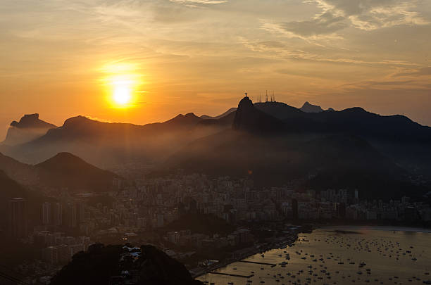 istock sundown at sugarloaf mountain rio de janiero view to corcovado 156700449