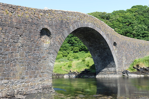Clachan Bridge or the Bridge over the Atlantic, near Seil, Argyll