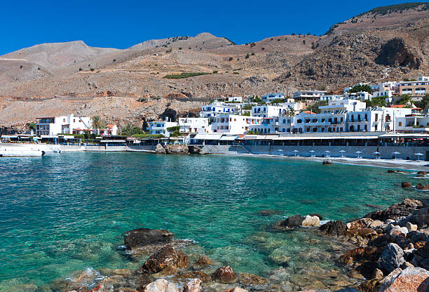 istock Sfakia bay at Crete island in Greece 156704441