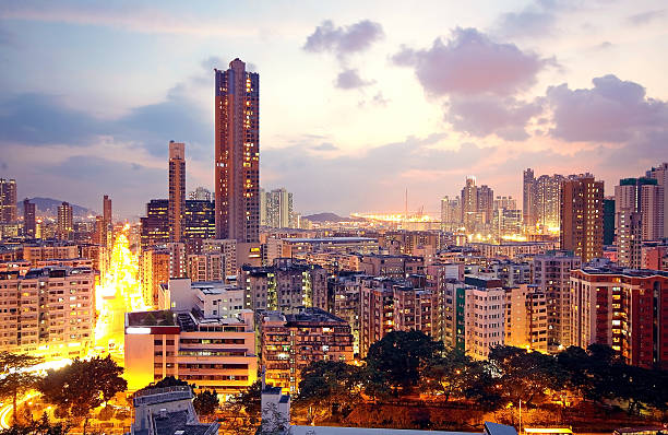 istock urban city sunset 156709709