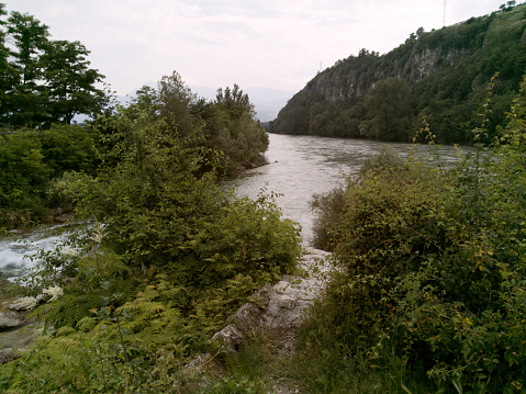 Il torrente Leno entra nell’Adige