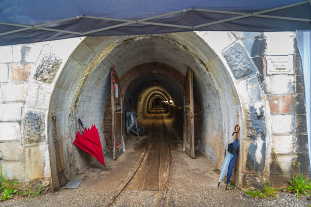 Entrance to the Hallstatt Salt Mine.