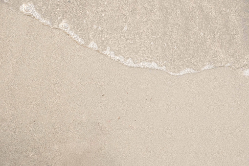 Abstract sand of beach and soft wave background