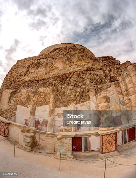 Photo libre de droit de Forteresse De Masada banque d'images et plus d'images libres de droit de Archéologie - Archéologie, Culture d'Asie de l'Ouest, Culture moyen-orientale